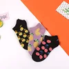 Spring summer High Quality Cute Funny Harajuku Cartoon Women Boat socks fruit Pattern Casual Cotton Short Socks for female Sox ► Photo 3/6
