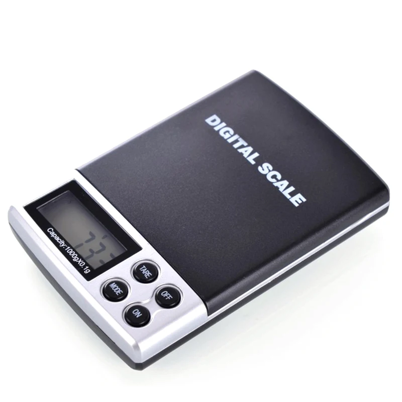 

mini 1000g 0.01g Mini Electronic Digital Jewelry Pocket Scale LCD Display Digital Scale Portable Balance Weight Weighing Scale