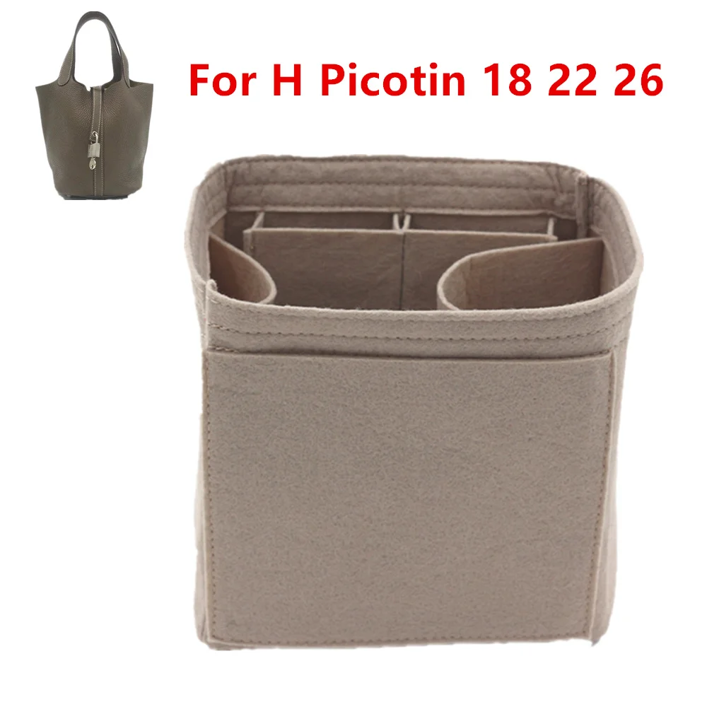 DGAZ Purse Organizer Satin thick Fits H-PC pic-otin 18/22 Bags,Silk ,Luxury  Handbag Tote in Bag Shapers , Women - AliExpress