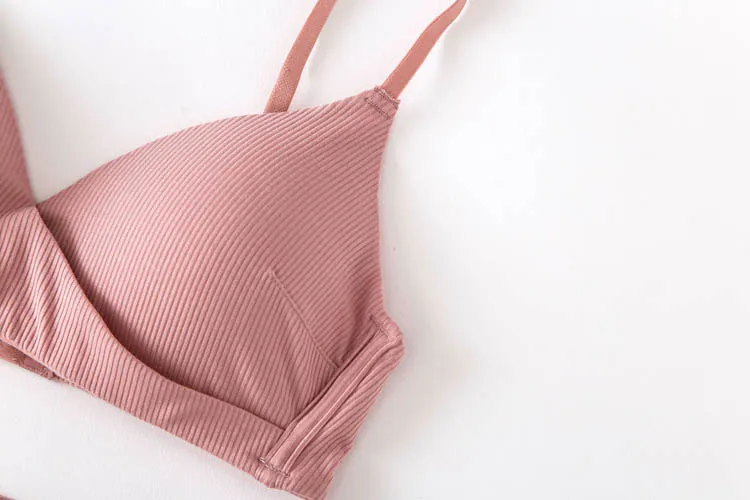 CINOON High Quality Cotton Underwear Set Fashion Striped Bra Set Women Fashion Lingerie Set Push Up Bra Sexy Bra And Panty Sets (21)