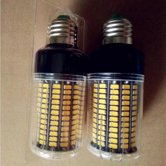 

New LED Lamp SMD5736 More Bright 5730 E27 LED Bulb Smart IC 3.5W 5W 7W 9W 12W 15W LED Corn Light AC 110V 220V No Flicker