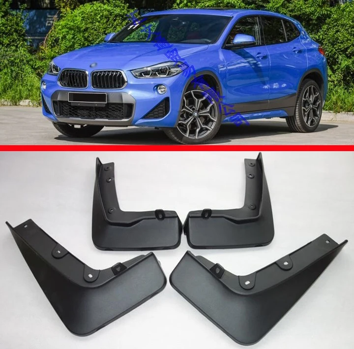 Для BMW X2 F39 2018 2019 4 шт. Брызговики крыло комплект для автомобиля
