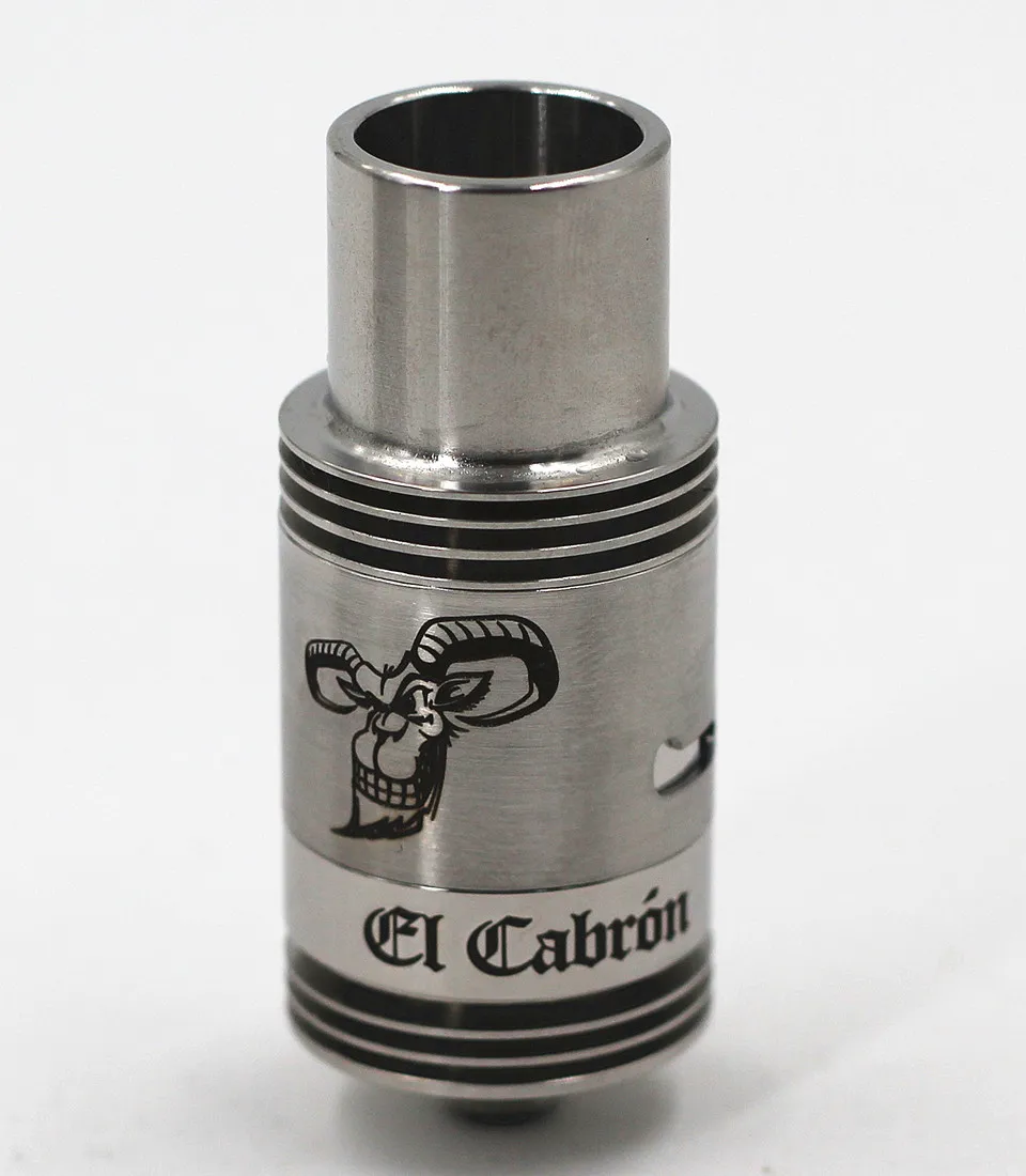 

El Cabron RDA Rebuildable Dripping Dripper Atomizer Vaporizer Vape Mech DIY Tank RBA