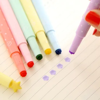 

Free ship!1lot=30pc!Creative multifunctional candy color pen / singular highlighter / color marker pen
