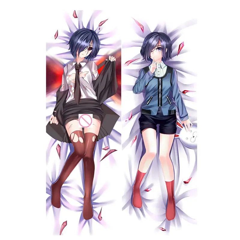 Аниме Токийский вурдалак наволочки kaneki ken маска Touka Dakimakura Чехол cool boy 3D двустороннее постельное белье обнимающий тело Чехол для подушки