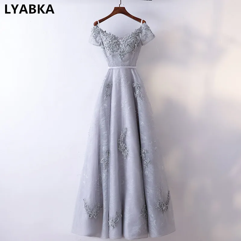 Sexy Sweetheart Evening Dress Robe De Soiree 2019 High Quality Appliques Beads Evening Dresses Long A-line Vestido De Festa evening gowns Evening Dresses