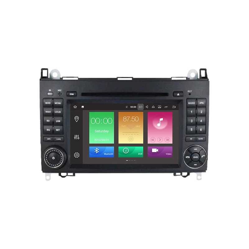 Top 7Inch IPS Android 8.0 8-Core Car Radio Stereo GPS Navi for Mercedes Benz A Class W169 2004-2012 B200 B Class 4G RAM 32G ROM 4G 1