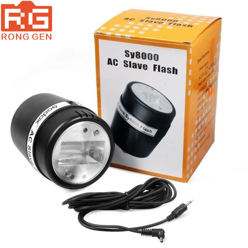 Free shipping Godox Sy8000 Photo Studio Strobe Light AC Slave Flash Bulb E27 220V - ANKUX Tech Co., Ltd