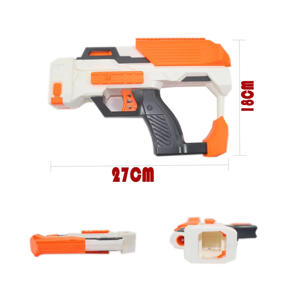 Тактический игрушечный пистолет, модифицированный компонент для Nerf N-strick seises Blasters, детский мини-пистолет, игрушки для активного отдыха - Цвет: 4