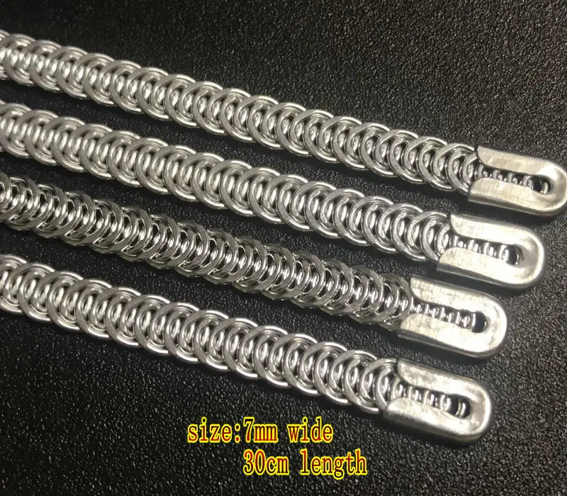 6pcs 5mm Wide Steel Bodice Bone Boning Corset Making Sewing Supplies 30cm