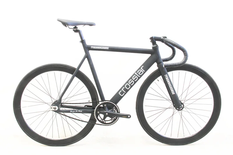 Crosstar tyrans T2 фиксированной Шестерни велосипед городской трек fixie углерода Волокно