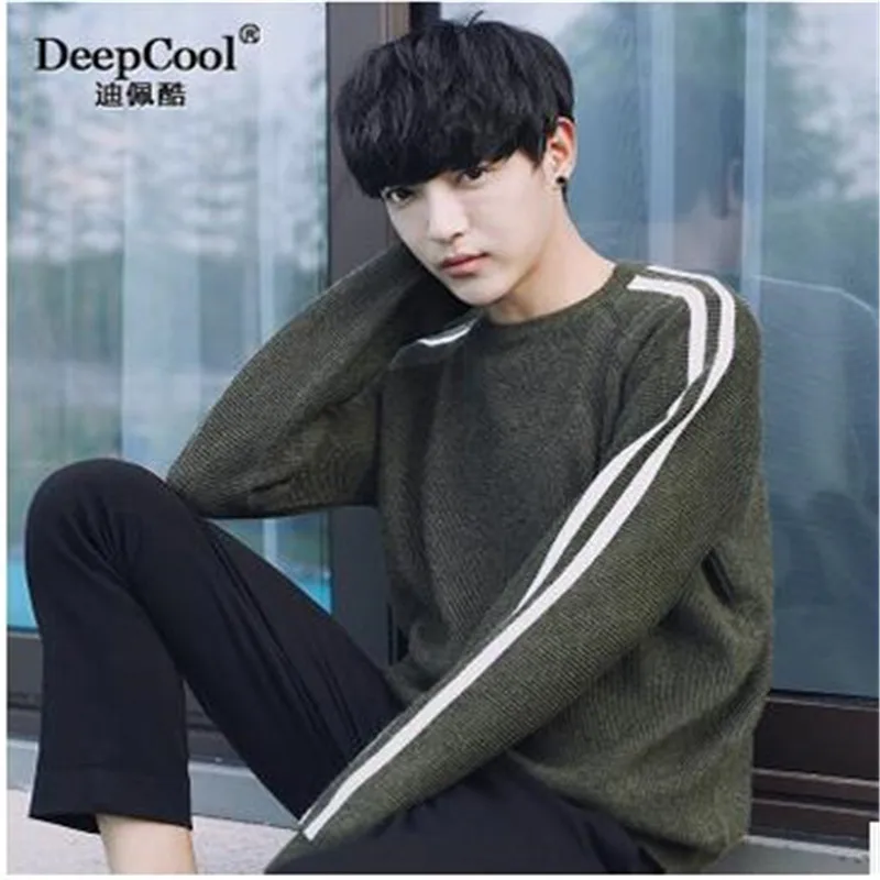 Fashion trend 2017 new brand font b men s b font autumn and winter new font