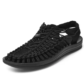 

Discount Leather Hand Made Shoes Leather for Men's Sandals