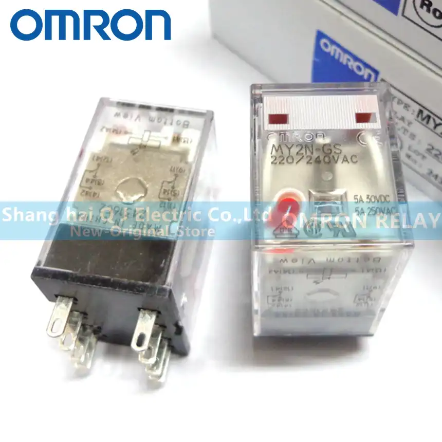 Omron Relay My2n Gs 12vdc My2n Gs 24vdc My2n Gs 110 120vac