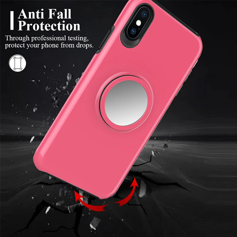 Чехол для apple iPhone x xs чехол MAX XR aphone xsmax xmax sx s r cam роскошный магнитный держатель с