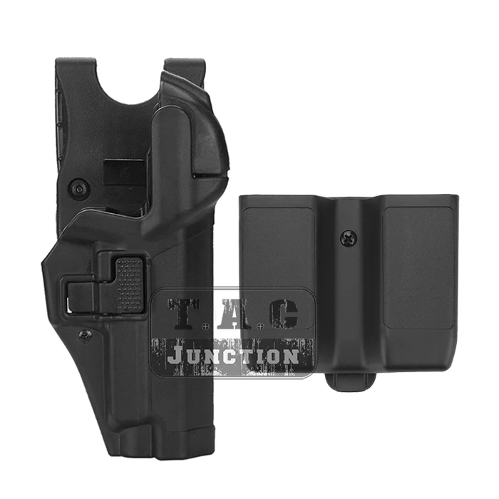 For Sig Sauer P226 P229 Serpa Level 2 Right Hand Pistol Holster w/ Jacket Slot
