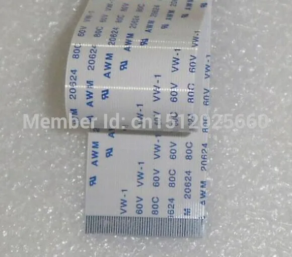 

Free shipping 100pcs ffc 24 pins 0.5mm pitch 160mm Flat Ribbon Flex Cable 24pin 20624 AWM 80C VW-1 60V Power Button 16cm