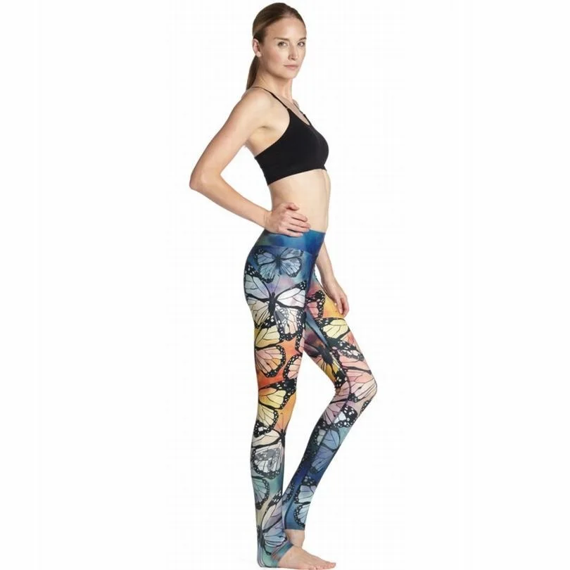 Компрессионные штаны для женщин спортивные штаны для йоги женское трико для занятий фитнесом Костюмы, женские кроссовки, леггинсы для фитнеса YG023