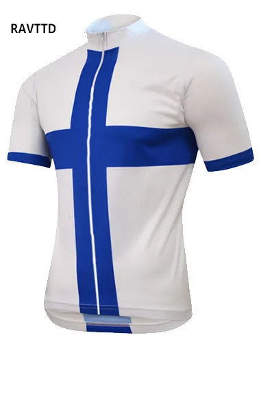 

New Arrival Summer Finland Bike Cycling Jersey Breathable Cycle Sportswear Cycling Clothing Racing Bike Maillot Ciclismo Top