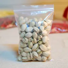 100 шт. 35*45 см белая кость PE прозрачные пластиковые пакеты зиплок ясно, путешествия мешок для украшения подарков чехол аксессуары сумки