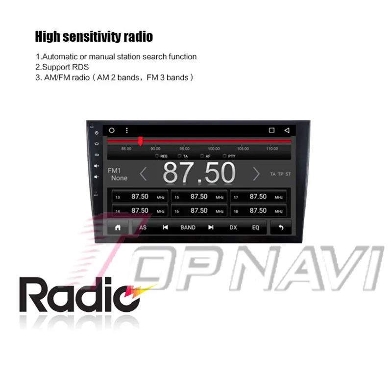 Discount Autoradio  Android 8.1 10.1 Inch Car Multimedia player  For VW Polo 2011 2012 2013 2014 2015 2016 Stereo Car Radio 2 Din No DVD 16