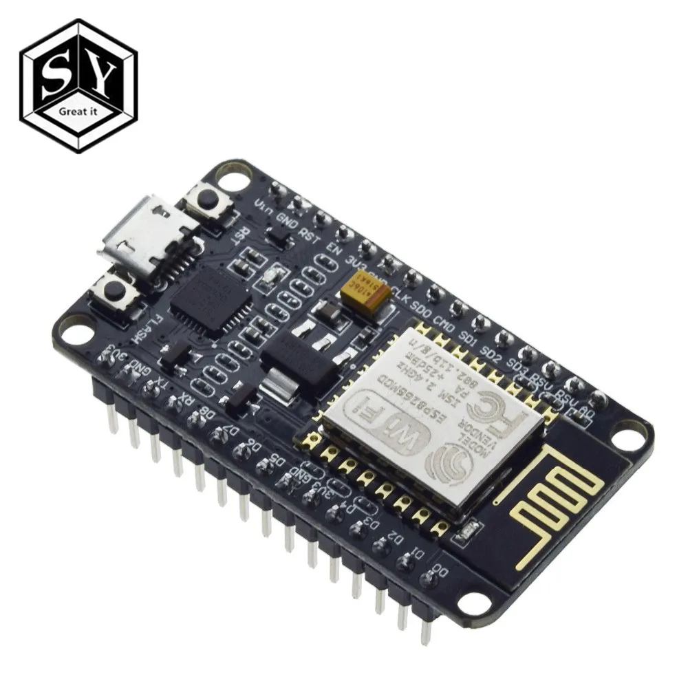 Беспроводной модуль CH340/CP2102 NodeMcu V3 V2 Lua wifi Интернет вещей макетная плата на основе ESP8266 ESP-12F с pcb антенной