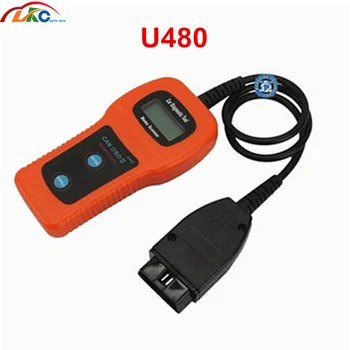 

5pcs/lot U480 OBD2 OBDII CAN BUS Code Reader Engine Scanner Automotive Diagnostic Scanner Tool works on all 1996 Free Shipping