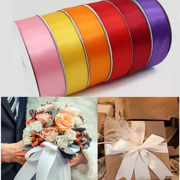 

Hot sell 5 Yard(50mm) ribbons Lots Colors Solid Color Satin Ribbons Wedding Decorative Gift Box Wrapping Belt DIY Crafts 5BB5610