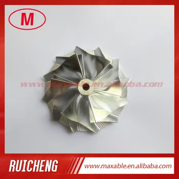 

TD04HL 20G 49189-X 52.56/68.00mm 6+6 blades high performance Turbo Billet/milling/aluminum 2618 compressor wheel