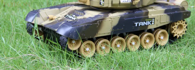 Танк world дистанционный боевой танк 9995 44 см Большой размер трек зарядка пульт дистанционного управления модель автомобиля родитель-ребенок игрушка
