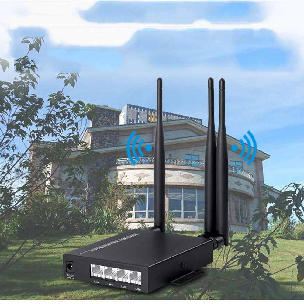 Разблокированный маршрутизатор 3g 4G sim-карты с 3 шт 5dbi антеннами 4G промышленный wifi роутер для AHD камеры wifi камеры