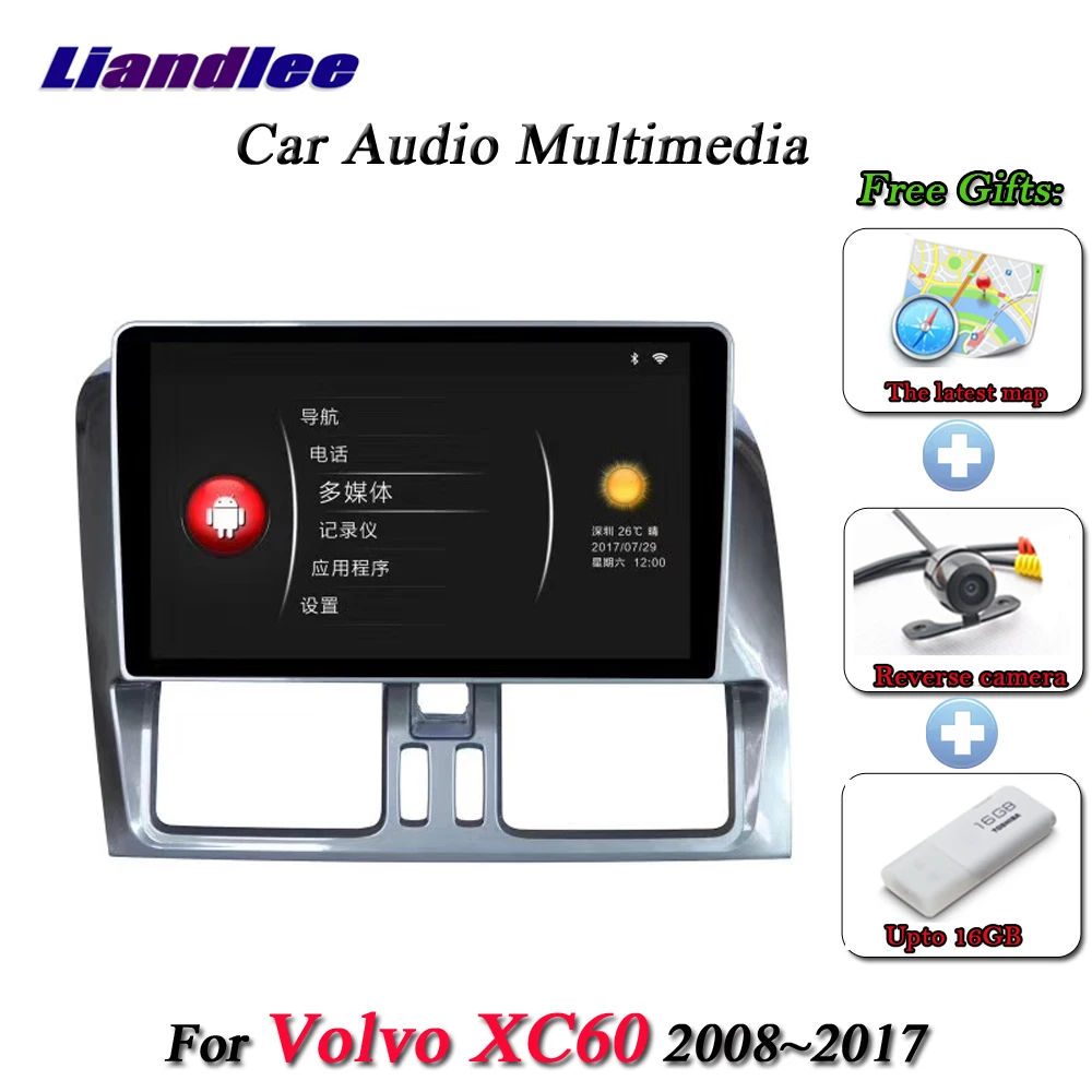 Liandlee Car Android System For Volvo XC60 20082017 With Aux Radio GPS