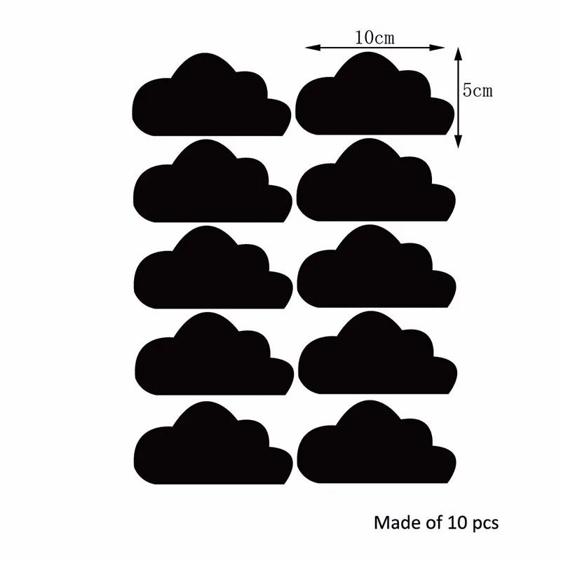 Мультяшные белые облака настенные наклейки для детей детские комнаты детские украшения самоклеящиеся наклейки на стены виниловые художественные обои
