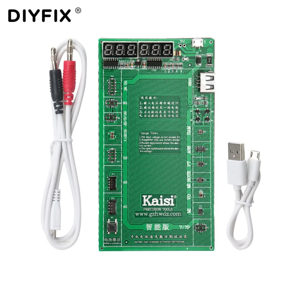 Kaisi K9208 профессиональная плата для активации батареи пластина зарядный кабель джиг для iPhone XR XS MAX 8 Plus 8 7 Plus 7 6s 6 5S 5 4S 4