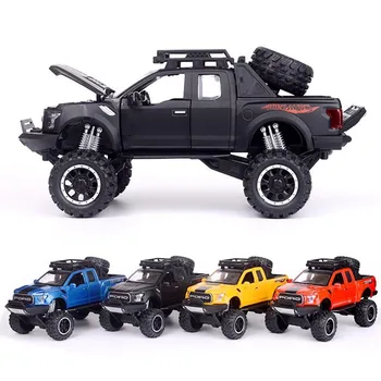 

abay 2019 hot 1:32 With Music Flashing Car Toy Gifts For Kids Alloy simulation big wheel off-road vehicle FB-20