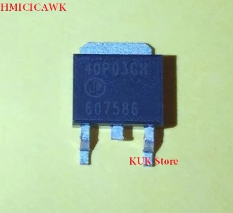 

HMICICAWK Original 100% NEW 40P03GH AP40P03GH 40P03 DPAK 10PCS/LOT