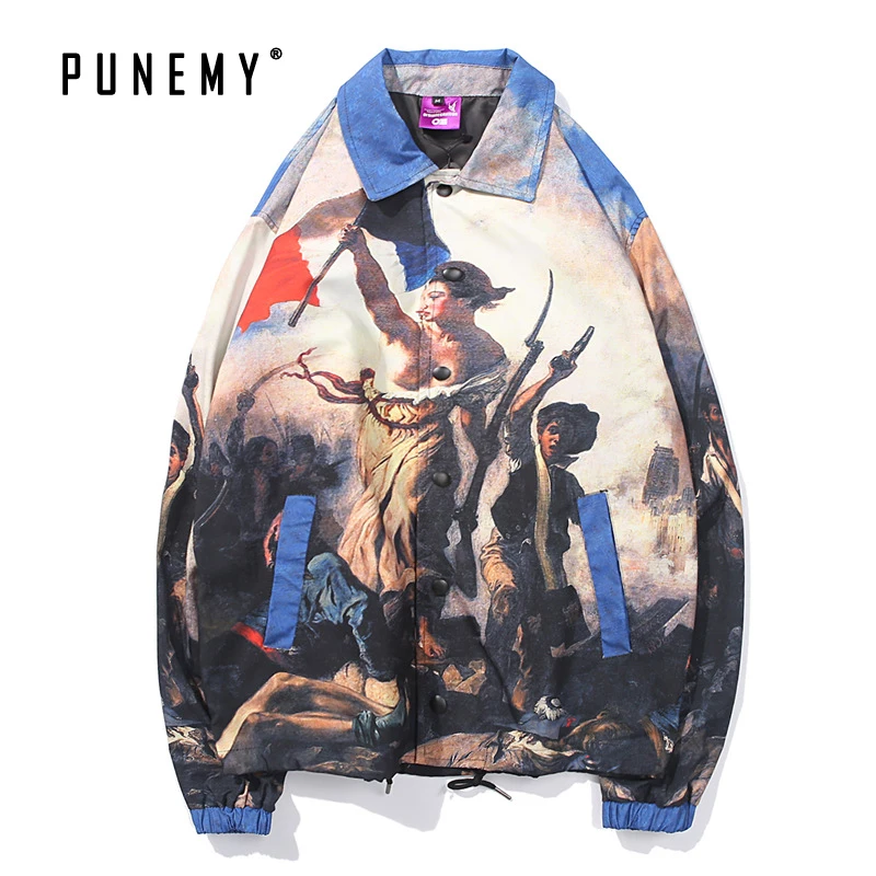 

Men Jackets Coats Vintage 3D Print Oversize Hip Hop Streetwear Tops Harajuku Jackets for Man Autumn Swag Man's Jackets Coats