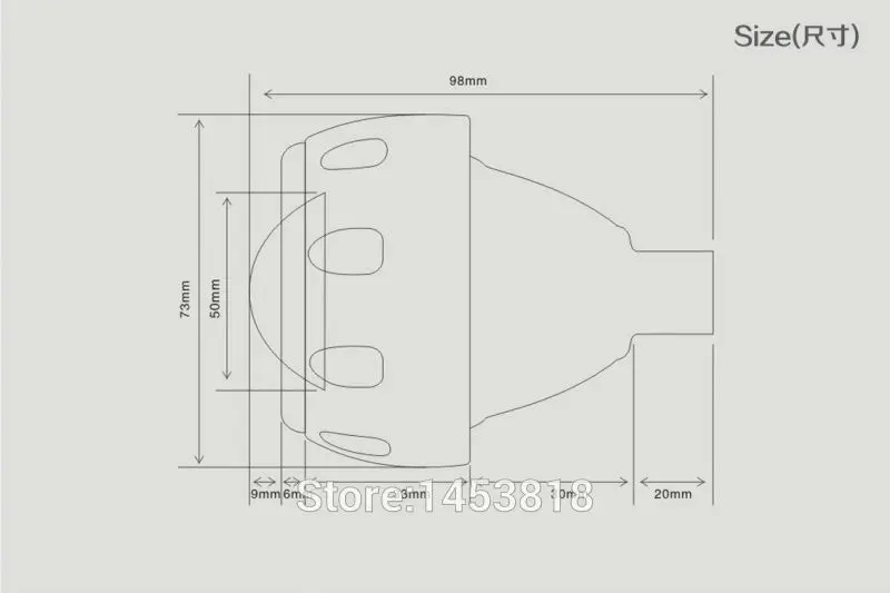 2.0ABC 35 Вт 2 дюйма Мотоцикл Hid Биксенон объектив проектора комплект фар 6000 К 4300 К синий зеленый красный желтый белый CCFL Ангел глаз