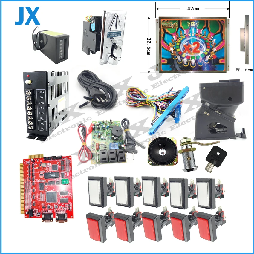 Игровой набор Solt DIY аркадная часть пряди с 7 в 1 или 9 Игровая плата держатель для