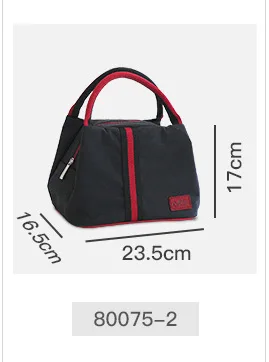 Lunch Cooler Bag Insulation Folding Picnic Portable Ice Pack Food Thermal Bag Food Delivery Bag