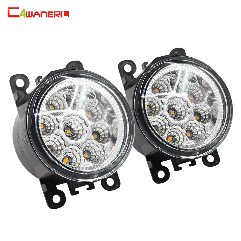 Cawanerl For Fiat Punto Evo Sedici 500L Car Styling LED Lamp Daytime