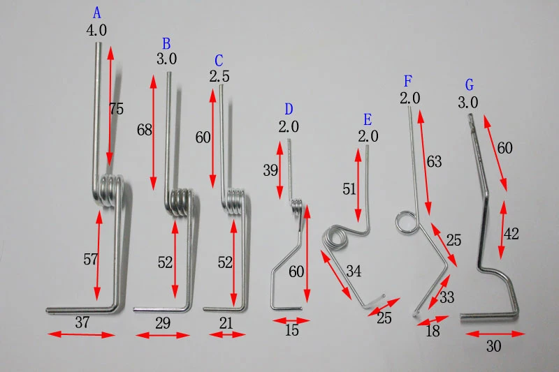 

5PCs Landing Gear Steel Wire Front wheel Steel Ring Undercarriage DIY M4/M3/M2.5/M2.0 Stand Support For FPV RC Airplane Glider