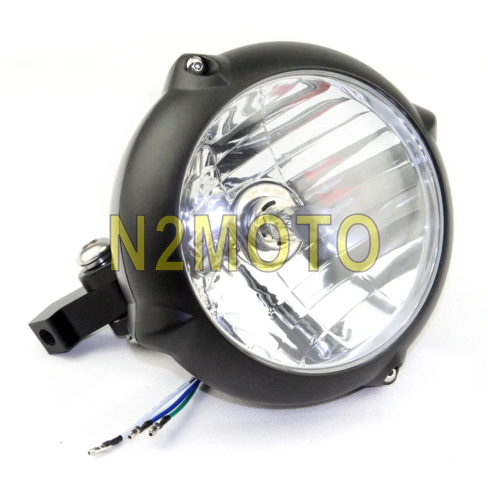 Мотоцикл 5 75 &quotРетро головной светильник H4 12V 55W на заказ Передняя ходовая лампа