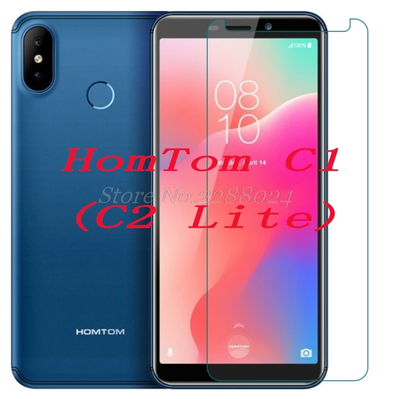 Смартфон 9H закаленное стекло для HomTom C1 (C2 Lite) 5 &quotВзрывозащищенная защитная