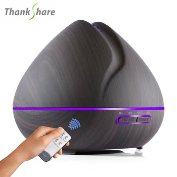 Remote Control Humidifier Essential Oil Diffuser With 7 Color LED Humidificador 300ml 500ml Ultrasonic Aroma Diffuser For Home 1
