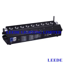 1 чехол для зарядки+ 6 ламп) 9x15 Вт RGBAW беспроводной сценический светильник с аккумулятором светодиодный фонарь для свадьбы