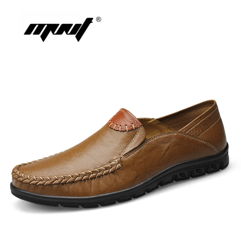 

Two Style Genuine Leather Men Flats, High Quality Men Shoes Loafers Moccasins, Fashion Driving Shoes,Slip On Sapato Masculino