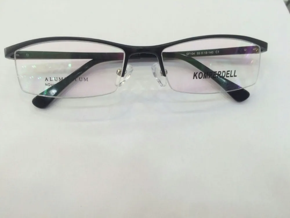 Aluminum Eyeglasses Frame Men Eye wear Very Light Comfortable Man Glasses Spectacles Gentelman