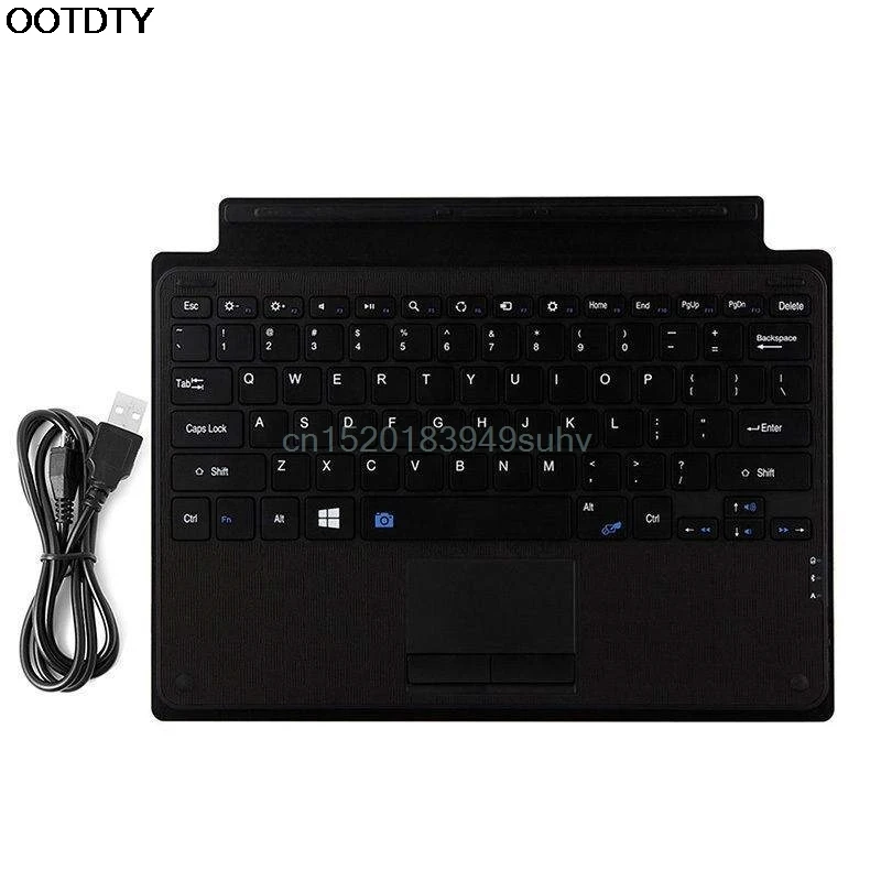 Bluetooth Wireless Teclado Delgado Panel Táctil para Microsoft Surface Pro 3/4 Tablet-L059 Nueva caliente
