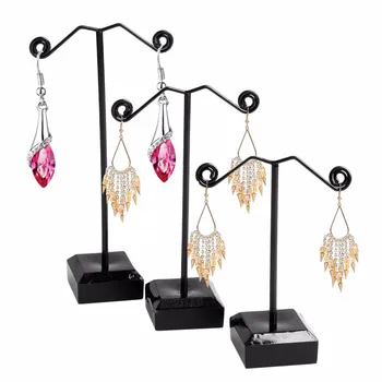 

3pcs Metal Tree Earring Necklace Jewelry Display Stand Hanger Holder Show Rack